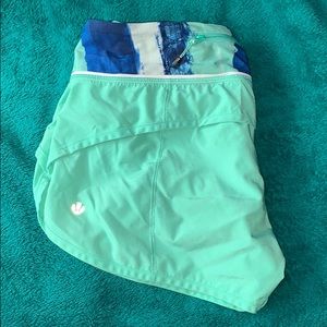 Teal Athletic Shorts